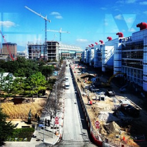 Photo of George R Brown Convention Center taken from Houston's Hilton Americas (2)